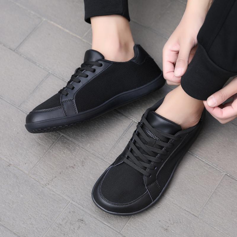 Anti-slip Women's Training Sneakers Wide Toe Men Casual Sports Shoes Walking Flats Gym Fitness Exercise Shoes