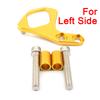 Ignition Key Relocation Bracket Gold For Tr Bonneville Scrambler T100 01-15