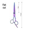 Professional Hairdressing Scissors Set: Hair Cutting, Thinning, Texturizing, and Self-Cut Bangs Tools.