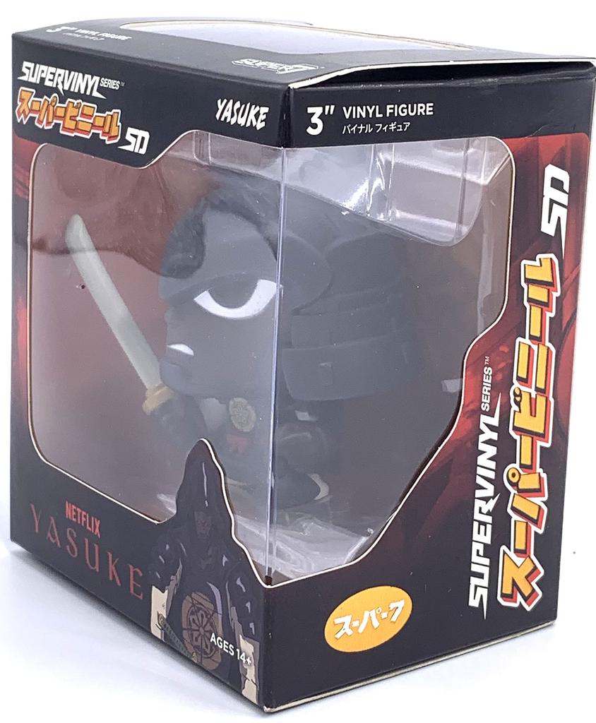 Super7 Netflix Anime Yasuke Super Vinyl Action Figure (Yasuke 3-inch)