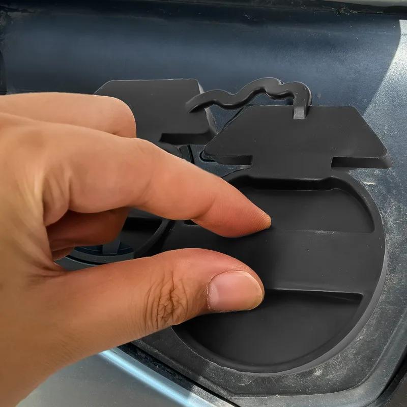 Port de încărcare pentru mașină Husă de protecție pentru Tesla Model 3/Y Port de încărcare Husă rezistentă la apă și praf Accesorii de protecție pentru încărcare