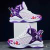Children's Basketball Shoes Medium and Large Children's Boys' Sports Shoes Summer Mesh Breathable Primary School Students' Youth Training Shoes