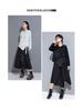 Women's Plus Size Irregular Hooded Patchwork Sweatshirt with Ribbon - Casual Long Sleeve