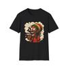 T-shirt Rasta per fumare erba, camicia facile da indossare in stile musica Reggae.