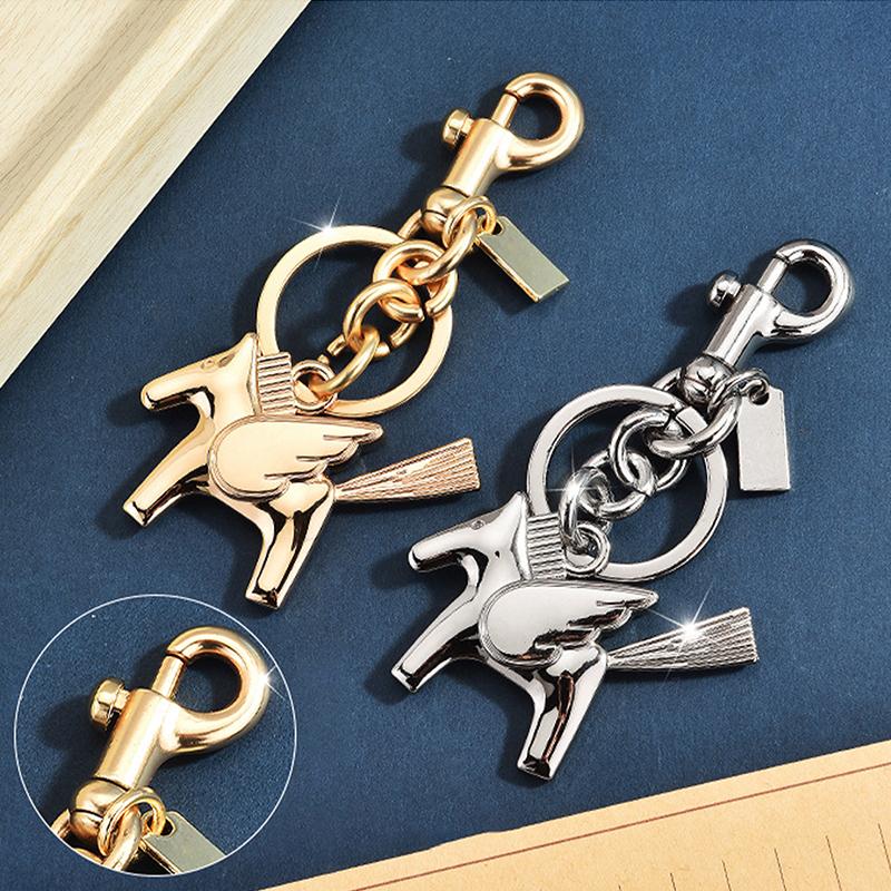 Creative Key Chain Handbag Pendant Bag Charms Metal Car Keychain Backpack Decoration Accessories Gifts