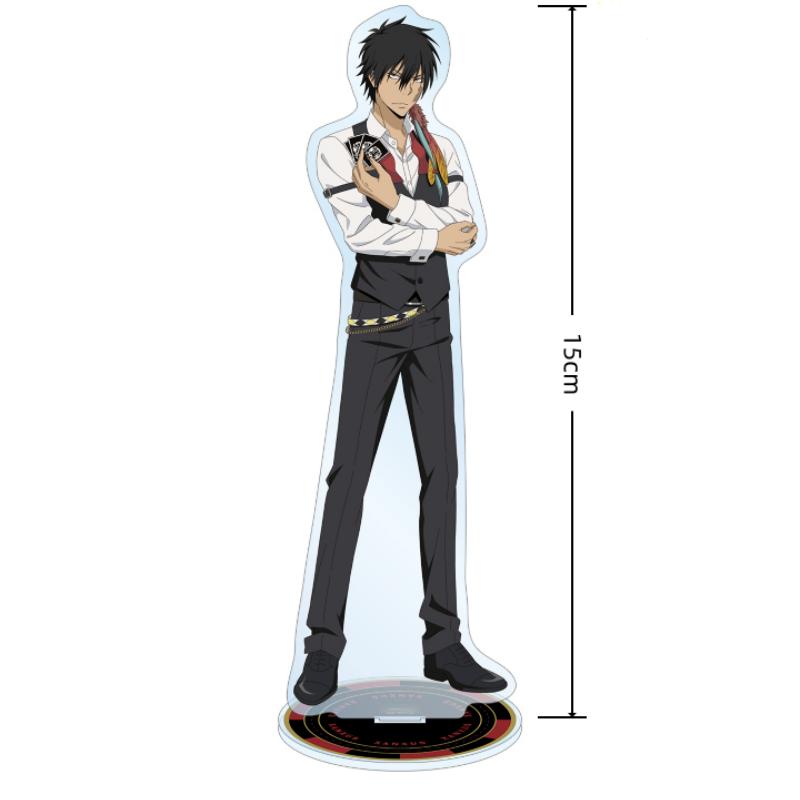 Katekyo Hitman Reborn! Acrylic Standee 15cm Double Sided Tsunayoshi Kyoya Anime Peripheral Desk Decoration Collectible Fan Gift