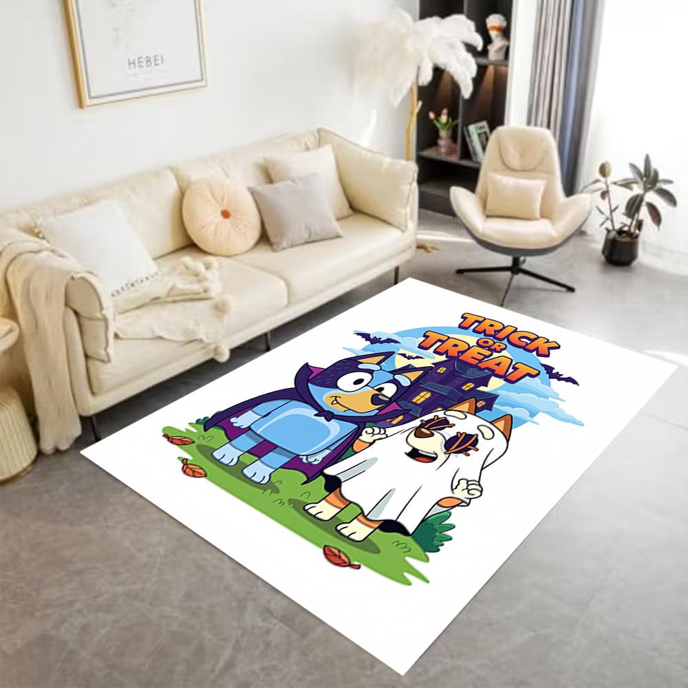 Halloween Costumes Party Floor Rug Office Rug Perfect for Dormitory Playrooms Living Rooms Kitchen Anti-slip Rug Office Home Decor