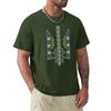 Ukrainian Trident in Vyshivanka style for Vyshyvanka day TShirt customs funnys for a boy Unisexs tshirt