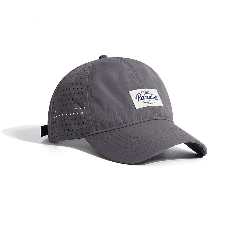 Trend Patch Quick-drying Thin Baseball Cap Men's and Women's Summer Outdoor Sports Running Cap Sun Protection