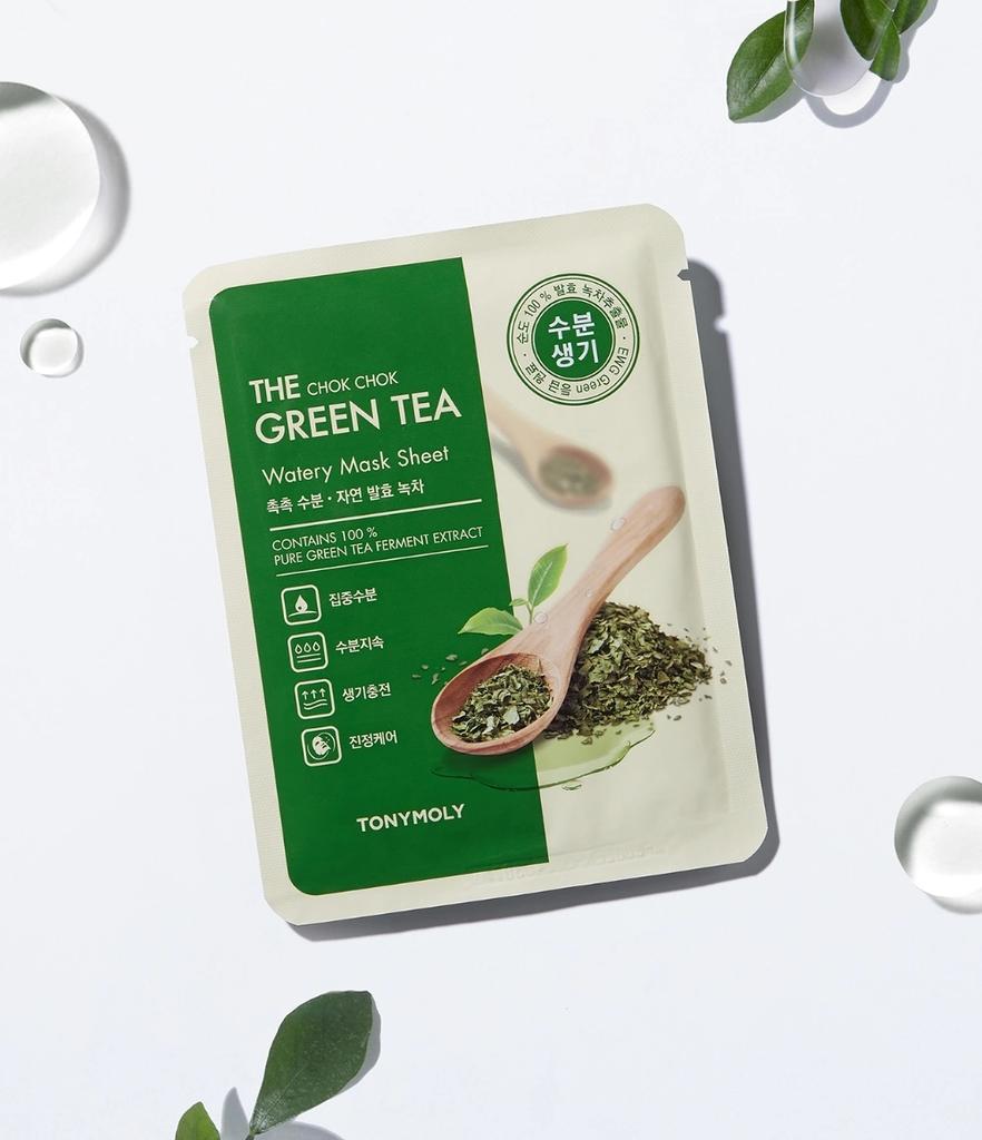 (10+10) More Moist Green Tea Hydration Mask Sheets