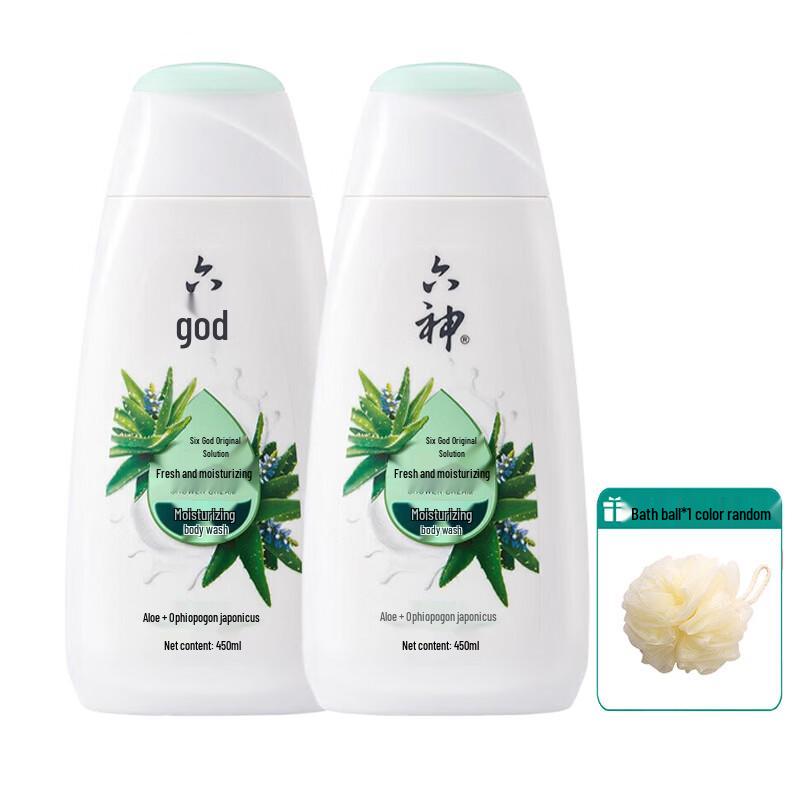 Liushén Refreshing Moisturizing Shower Liquid Set