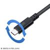 Sanwa Supply USB 20Gbps Type-C Cable (Single Screw Lock, 240W, 1m) KU-20GCCPESSL10