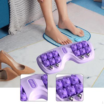 Double Foot Massage Roller Tool Anti Slip Home Office Use Portable for Friends Birthday