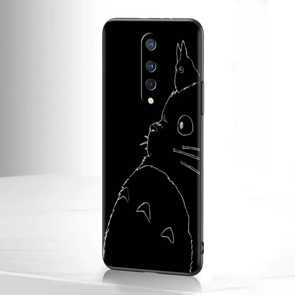 

Противоударный чехол для OnePlus 8T 7 8 Pro 9 Nord Z 7T N10 2 N100 N200 CE 9R 5G черный мягкий чехол для телефона в виде ракушки японского аниме Tototro Cas OnePlus Nord