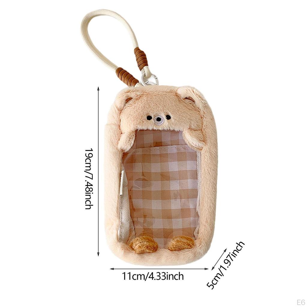 Small Figure Display Bag Cartoon Mini Storage Case for Action Figures