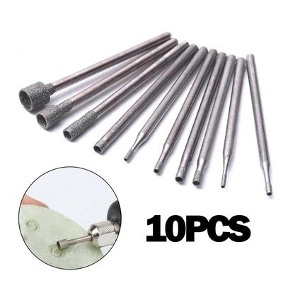 Shank Emery Burr Core Bits Grinding Head Rotary Tool Abrasive Tools Equipment For Glass Tile Ceramics Metal Grinding Engraving