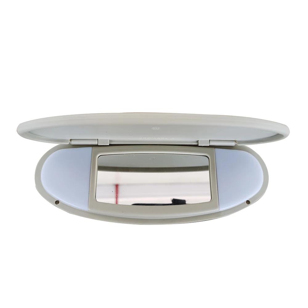 

Козырек от солнца для автомобиля, солнцезащитный панельный корпус, крышка зеркала для макияжа для MINI Cooper S One D JCW для BMW MINI R55 R56 R60 2007-2014 бежевый