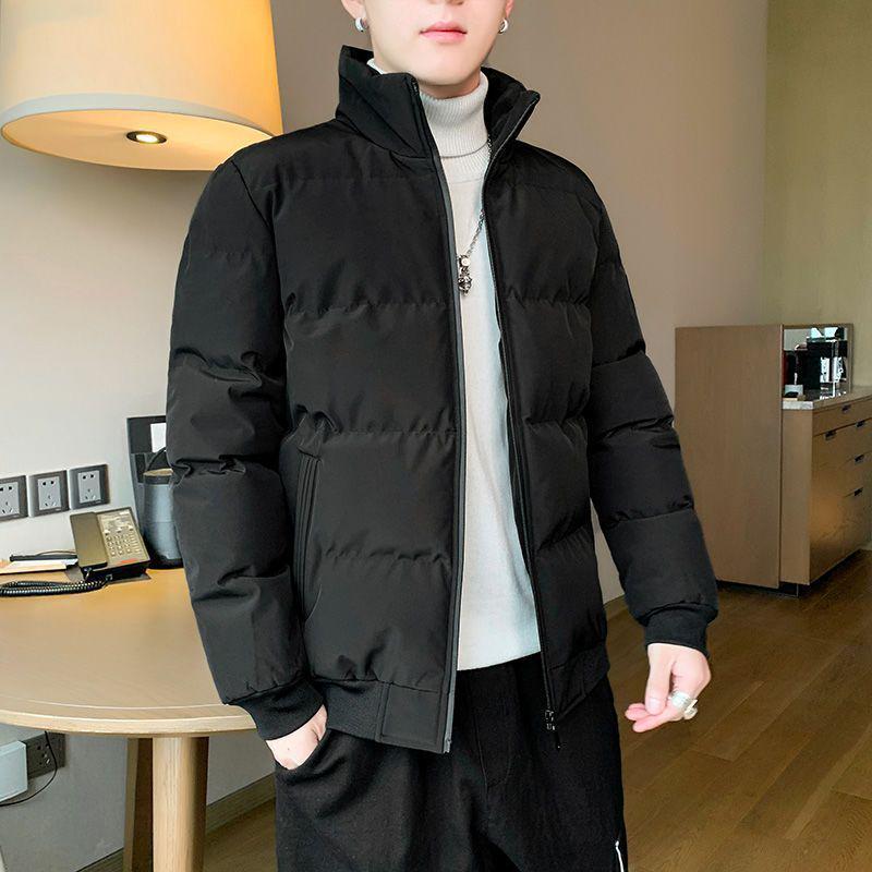 Herren Winter Baumwolljacke mit Kapuze - Warm, verdickt, lässiger Mantel für Herbst & Winter 2025