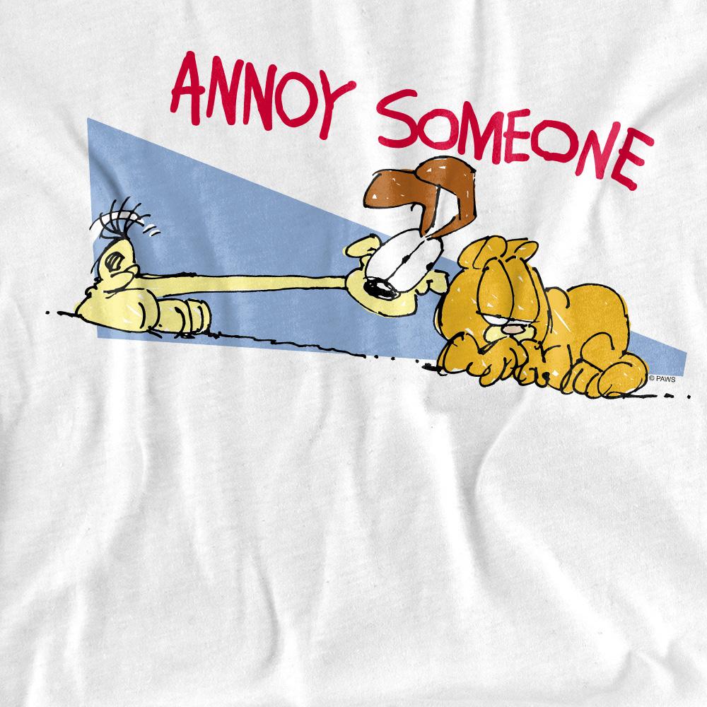 Garfield Unisex Erwachsenen Ärgere jemanden T-Shirt