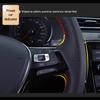 Coprivolante Cucito a Mano in Vera Pelle per Mitsubishi Pajero V93/V73 (11 Modelli) - Wrap Completo