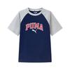 Puma Sportstyle T Shirt SS25 Blue Gray Tone 353225117205-00382