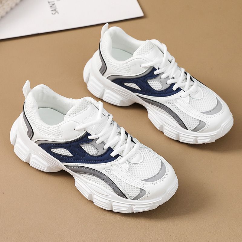 Autumn new shoes, comfortable and lightweight sports shoes, mesh breathable casual shoes