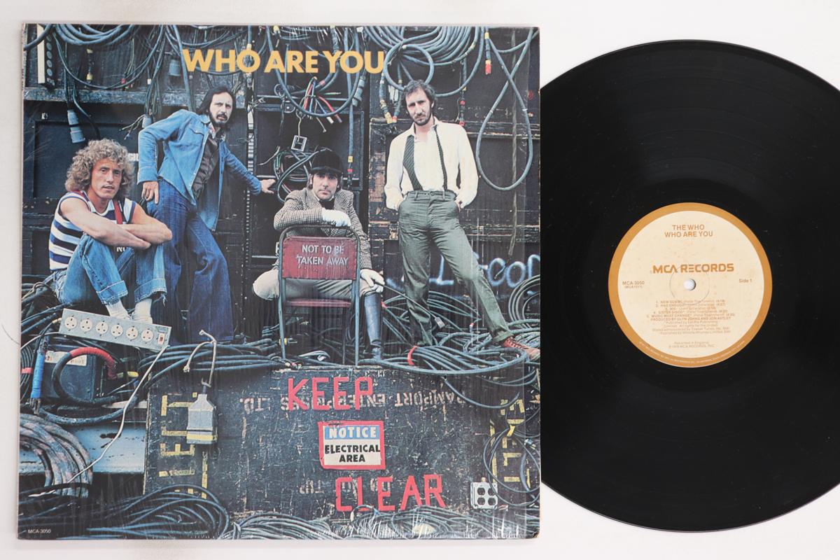 

LP Record WHO - Who Are You MCA3050 MCA 1978 US Rock Used