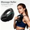 Electirc Massage Roller Rechargeable 3-Speed Massager Percussive Therapy for Whole Body Relief Deep Tissue & Muscle Recovery