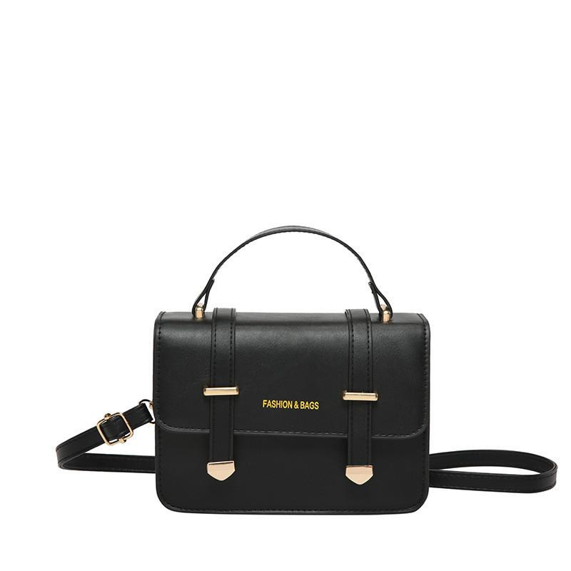 Chic Colorful 2024 Fashion Small Shoulder Bag Women s Texture Handbag Street Style чёрный