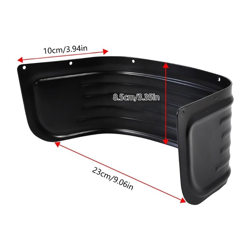 Replacement Front Ribbed Trim Cover Motorcycle Front Skirt Trim Cover Motorbike Modification Accessories
