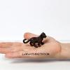 Figurina Leopardo Animali Giocattolo Figure Ocelot Pantera Ghepardo Giungla Animali Selvatici Figure Action Figure Giocattoli di Plastica Regali per Bambini