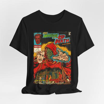 Aesthetic The Mosque Of The Red Death Movie Tshirt Vintage Horror Movie Unisex Graphic Tee