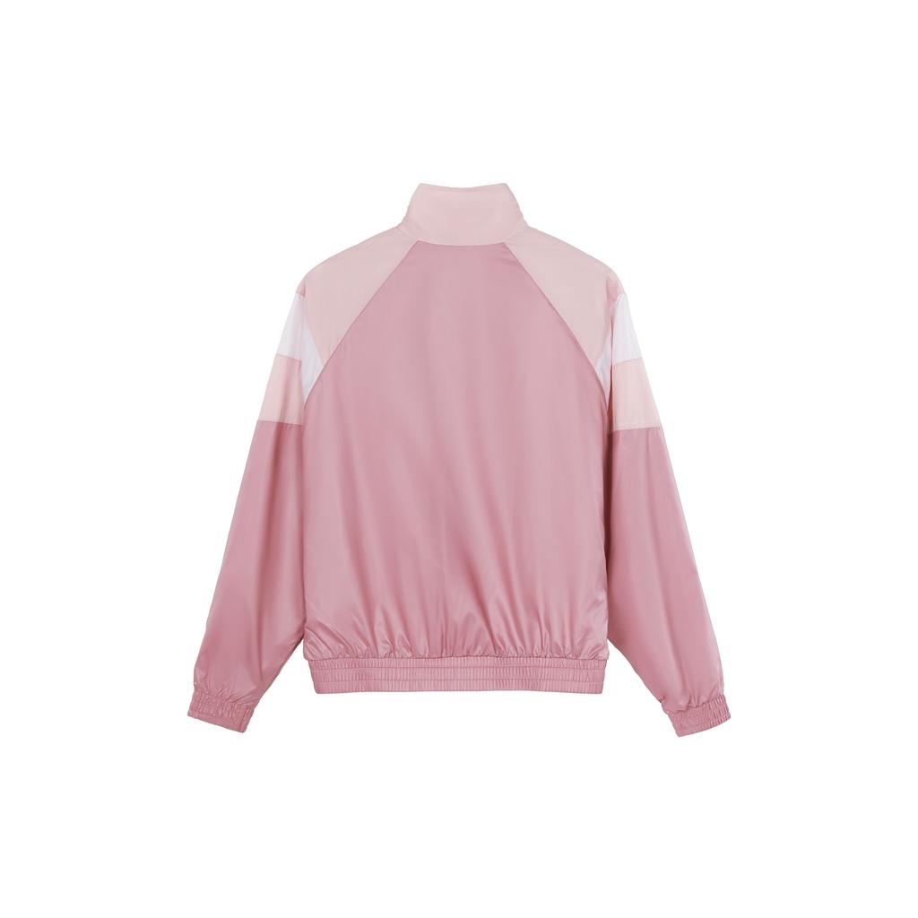 Puma Modern Sports Tfs Full-Zip Color Block Woven Retro Sports Jacket Women Jacket Pink Purple 599154-16