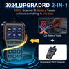 Car OBD2 Scanner Battery Tester: Color Screen Code Reader, Easy Setup, Clears Check Engine Light - Diagnostic Scan Tool