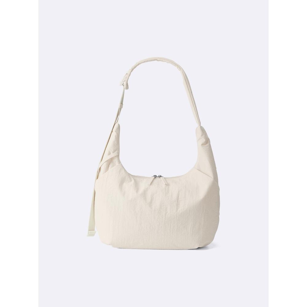 

GU by Uniqlo Мягкая нейлоновая сумка-кокон на плечо 01 OFF WHITE/ONE SIZE