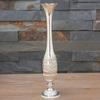 Elegant Engraved Metal Vases Narrow Neck Bud Vases For Flower Arrangements And Living Room Room Styling Wedding Gift