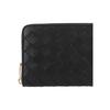 Bottega Veneta Woven Leather Clutch Wallet Women wallet Black 608053-VCPP2-8425
