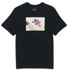 Bedrucktes Sport-T-Shirt mit Rundhalsausschnitt und kurzen Ärmeln für Herren, Oberteile, Schwarz DD1327-010