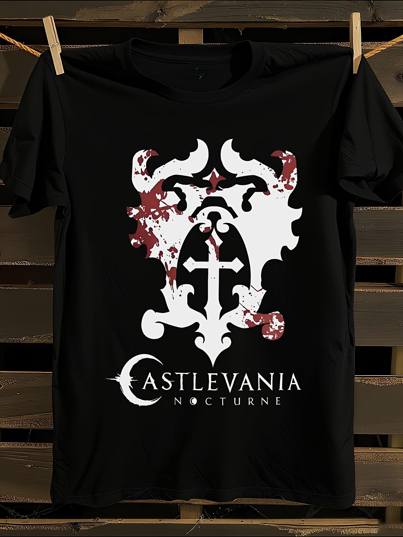 Castlevania Vintage Gothic Castle Dracula S Castle Print ... XL