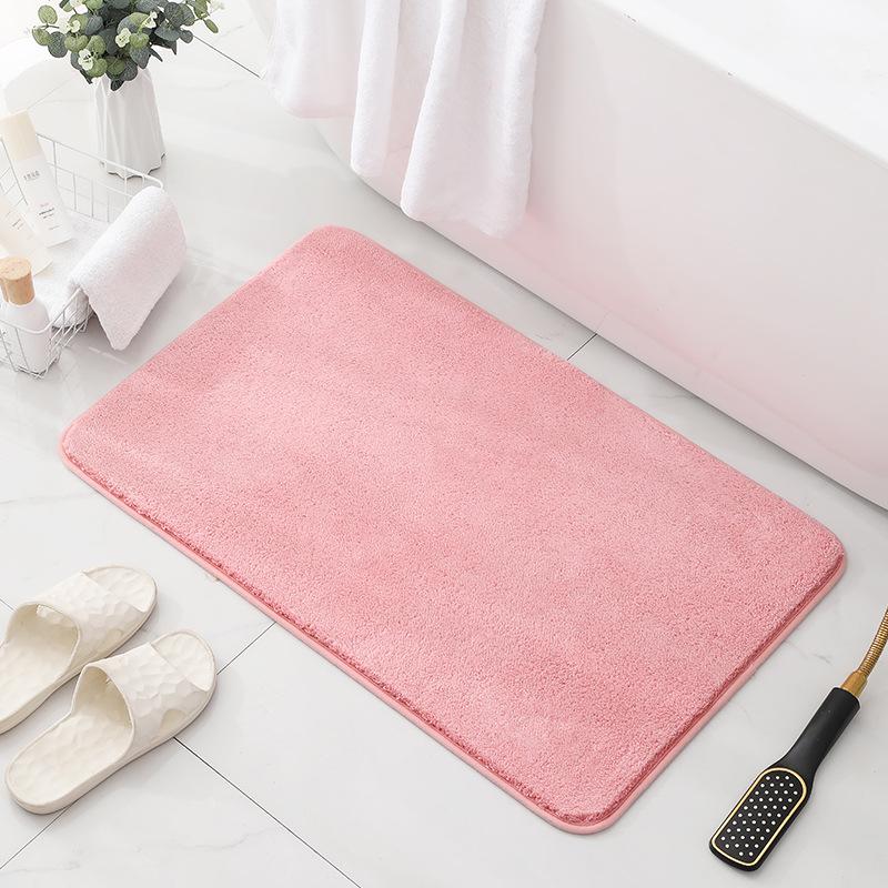 Quick-Dry Non-Slip Bathroom Entrance Mats - Absorbent Toilet & Restroom Floor Carpets