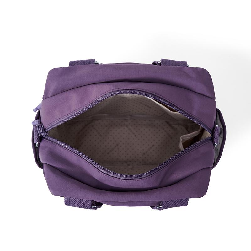 Borsa a tracolla in nylon multitasche da donna, borsa a spalla leggera con tracolle