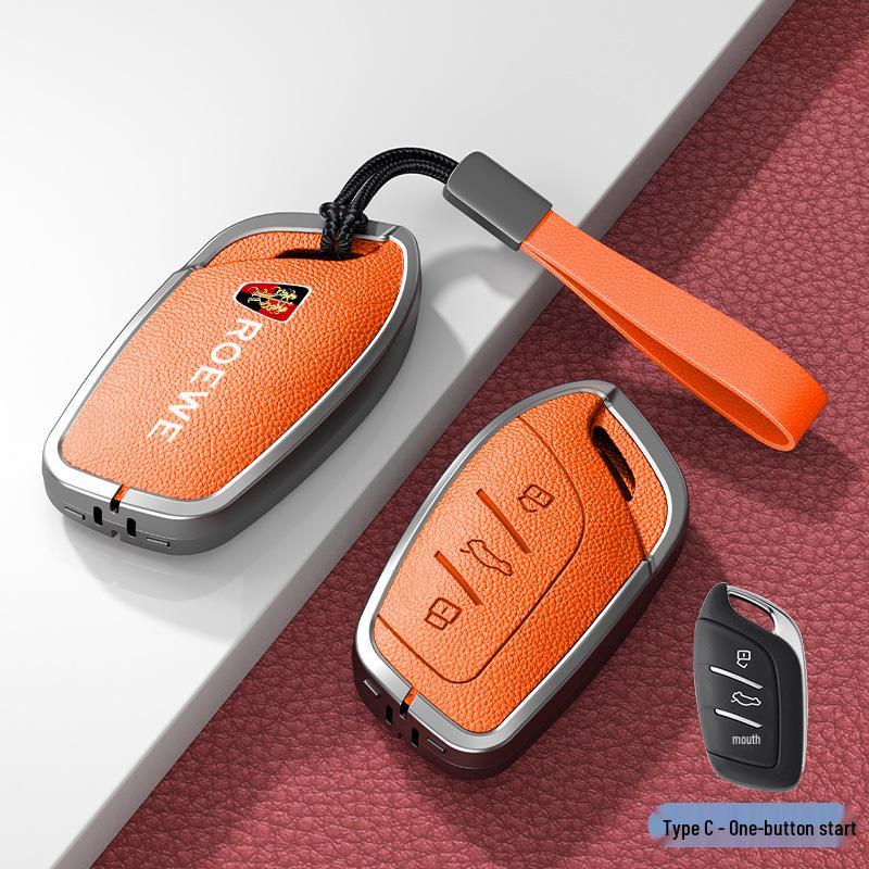 Fit for Roewe RX5 16-20, i6, RX8, RX3, EI5 Metal Key Cover