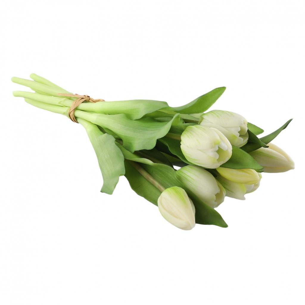 Fake Tulip Bouquet Easy to Maintain and Wipe Clean for Long Lasting Beauty