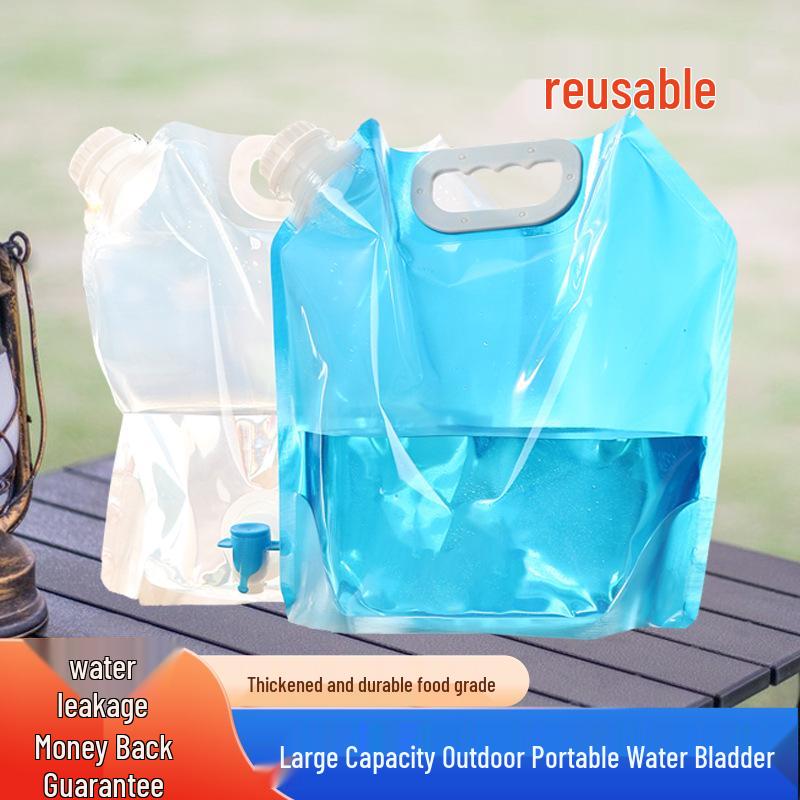 Large Capacity Portable Folding Water Bag for Outdoor Travel and Camping