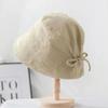 Foldable Bucket Hats for Women Summer Beach Sun Hats Outdoor Panama Fisherman Cap Female Wide Brim Sunscreen Caps