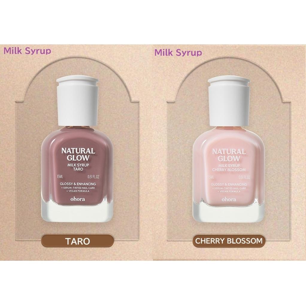 OHORA Sada posilovače nehtů Sirup Posilující péče o nehty Lesk 10 ml x2 (10 X 10)