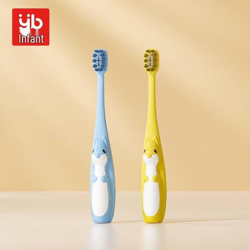 INBER Kids Soft Bristle Toothbrush 3-6 Years, 2-Pack