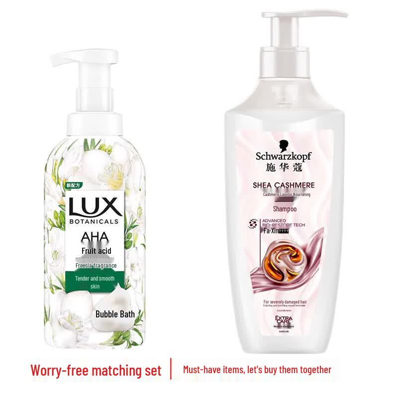 Набор: Гель для душа Lux Freesia и Шампунь Schwarzkopf Cashmere