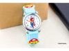 3D Silicone Cartoon Quartz Watch for Kids
