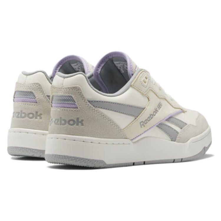Reebok BB4000 2 White Purple Oasis Женские кроссовки Cream Classic-White Pure-Grey IF4730 — фото 5